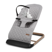 Шезлонг Kidwell Laro Full grey/wooden