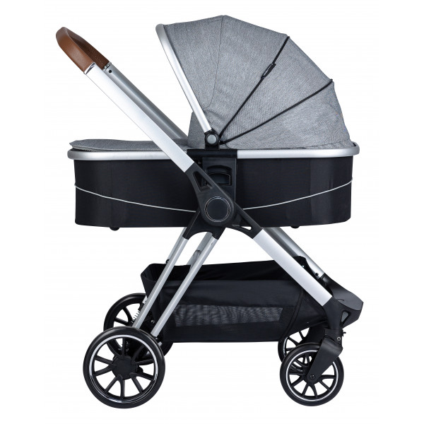 Коляска для дитини універсальна FreeON 3 в 1 Fantasy Grey-Black