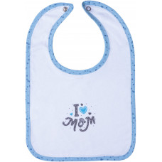 Слинявчик Bubaba by FreeON I LOVE MOM BLUE водонепроникний