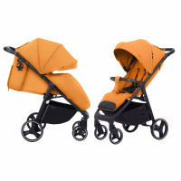 Прогулянкова коляска CARRELLO Bravo CRL-8512 Amber Orange 2024 /1/