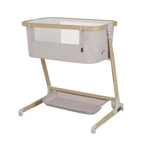 Дитяче ліжечко CARRELLO Prima CRL-16504 Cloud Grey /1/