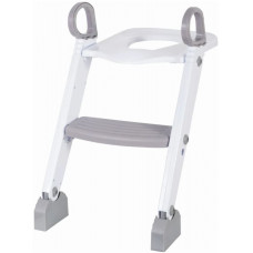 Дитячий горщик з драбинкою FreeON White-Grey