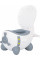 Дитячий горщик FreeON Plane White-Grey