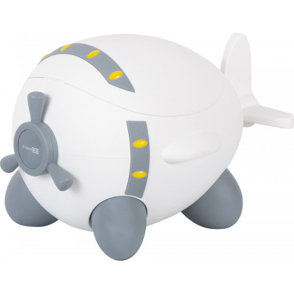 Дитячий горщик FreeON Plane White-Grey