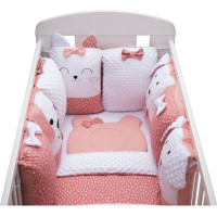 Комплект дитячої постільної білизни Bubaba by FreeON SLEEP QUARDIAN PINK (12 шт.)
