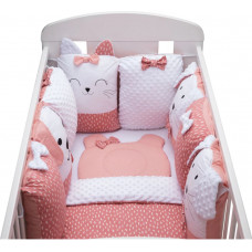 Комплект дитячої постільної білизни Bubaba by FreeON SLEEP QUARDIAN PINK (12 шт.)