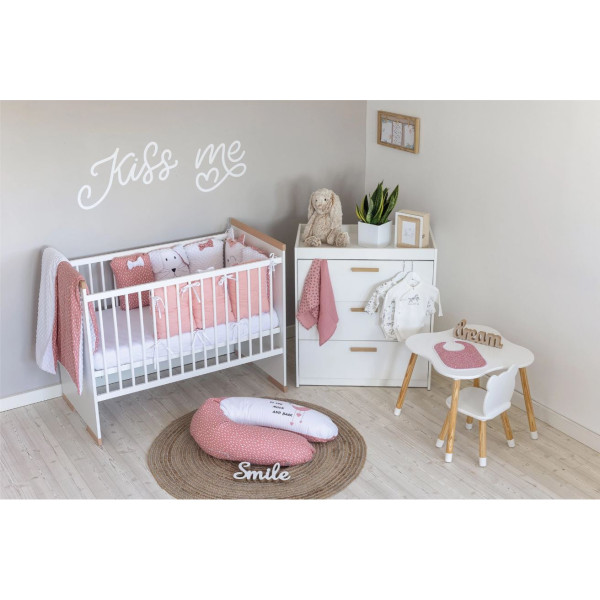 Комплект дитячої постільної білизни Bubaba by FreeON SLEEP QUARDIAN PINK (12 шт.)