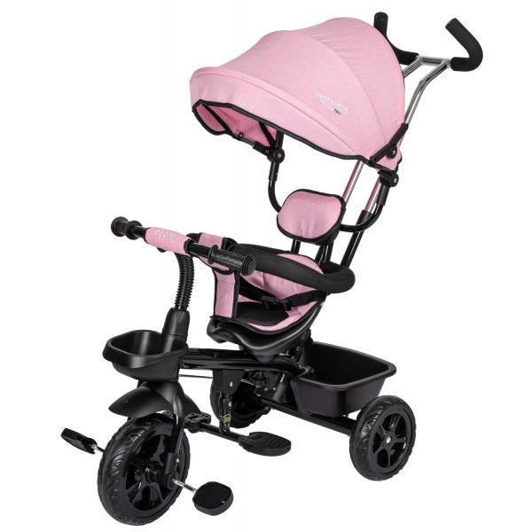 Триколісний дитячий велосипед Free2Move Sport Black Pink