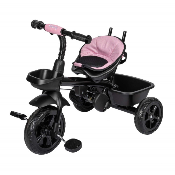 Триколісний дитячий велосипед Free2Move Sport Black Pink