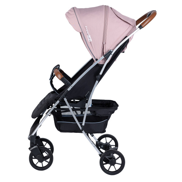 Коляска для дитини прогулянкова FreeON LUX Premium Dusty Pink-Black