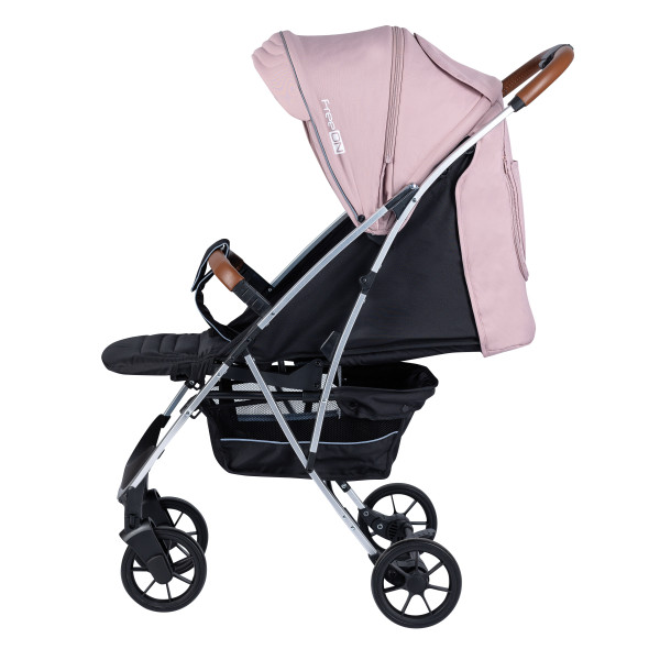 Коляска для дитини прогулянкова FreeON LUX Premium Dusty Pink-Black