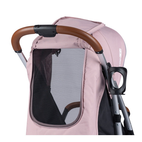 Коляска для дитини прогулянкова FreeON LUX Premium Dusty Pink-Black