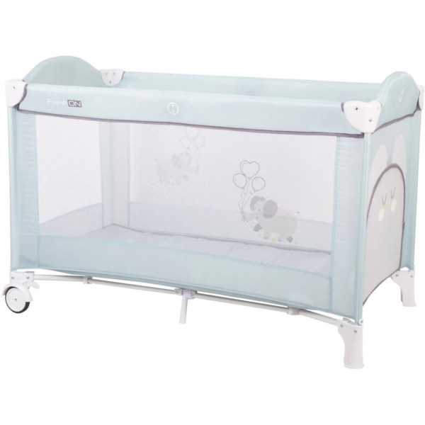 Ліжко-манеж дитяче FreeON Balloon elephant Dusty Mint