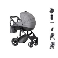 Коляска для дитини 4 в 1 FreeON ZEN Grey