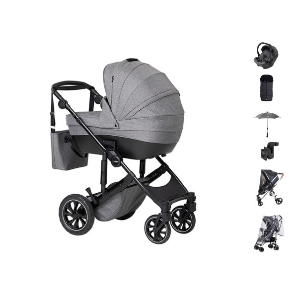 Коляска для дитини 4 в 1 FreeON ZEN Grey