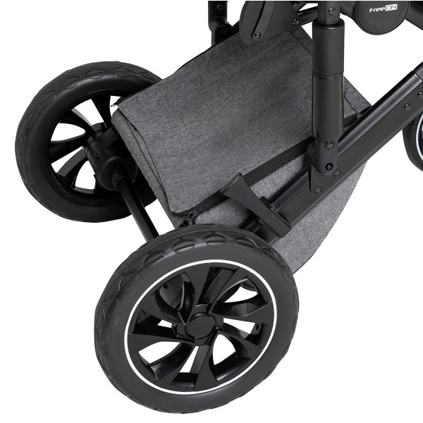 Коляска для дитини 4 в 1 FreeON ZEN Grey