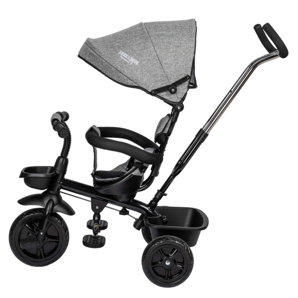 Триколісний дитячий велосипед Free2Move Sport Black Grey