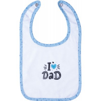 Слинявчик Bubaba by FreeON I LOVE DAD BLUE водонепроникний