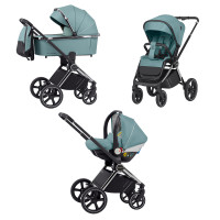 Коляска універсальна CARRELLO Ultimo CRL-6512 (3in1) Forest Green /1/