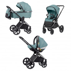 Коляска універсальна CARRELLO Ultimo CRL-6512 (3in1) Forest Green /1/