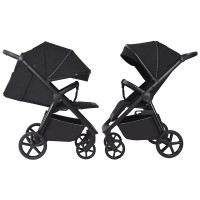 Прогулянкова коляска CARRELLO Bravo SL CRL-5520 Ink Black /1/