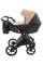 Коляска 2 в 1 Bair Kiwi Plus ECO BKP-18/15 капучино / чорний
