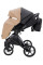 Коляска 2 в 1 Bair Kiwi Plus ECO BKP-18/15 капучино / чорний
