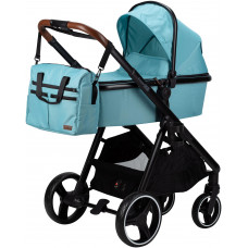 Коляска для дитини універсальна 4 в 1 FreeON BLOOM dusty blue