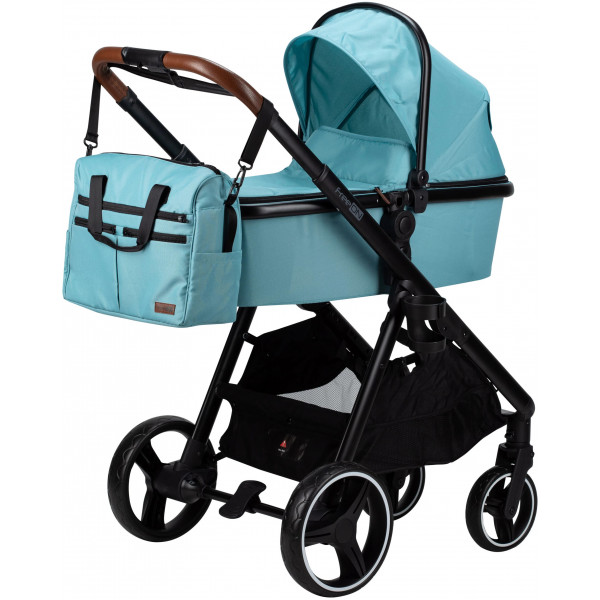 Коляска для дитини універсальна 4 в 1 FreeON BLOOM dusty blue