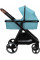 Коляска для дитини універсальна 4 в 1 FreeON BLOOM dusty blue
