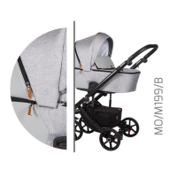 Дитяча універсальна коляска 2 в 1 Baby Merc Mosca MO/199B
