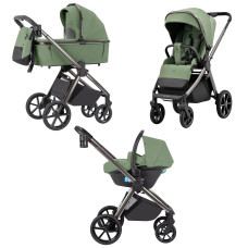 Коляска універсальна CARRELLO Omega CRL-6535/1 (3in1) Perfect Green /1/