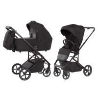 Коляска універсальна CARRELLO Alfa CRL-6522 (2in1) Rock Black /1/
