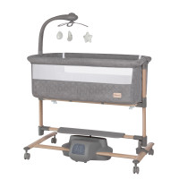 Дитяче ліжечко-гойдалка CARRELLO Bloom CRL-10304 Eos Grey /1/