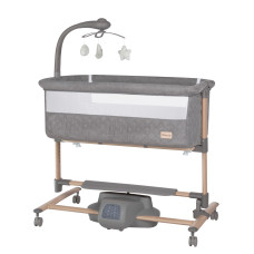 Дитяче ліжечко-гойдалка CARRELLO Bloom CRL-10304 Eos Grey /1/