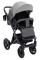 Коляска 2 в 1 Bair Kiwi Plus ECO BKP-21/15 сірий / графіт
