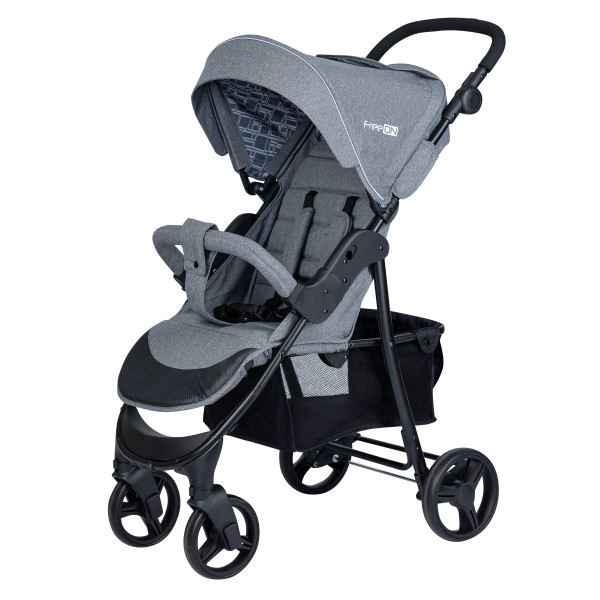 Коляска для дитини 2 в 1 FreeON ACTION DUO Light Grey