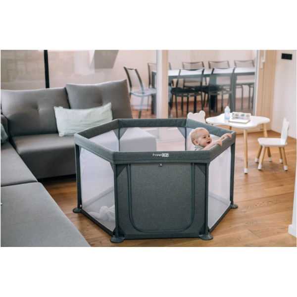 Манеж для дитини FreeON HEXAGON Grey