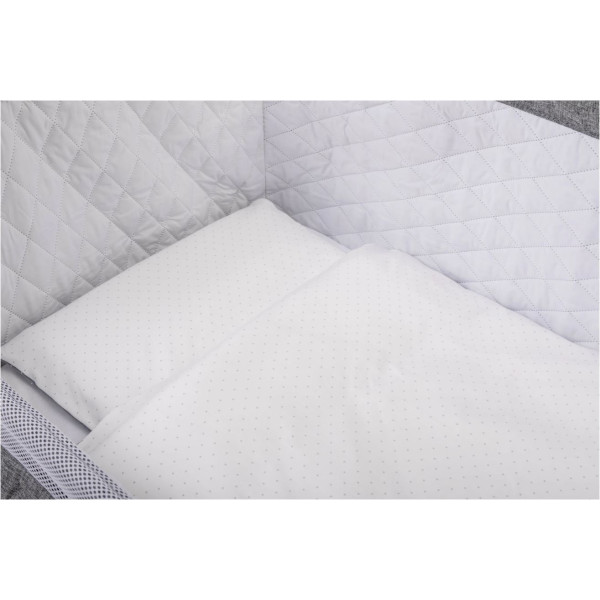 Комплект дитячої постільної білизни Bubaba by FreeON DOTS GREY (5 шт.)
