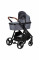 Коляска для дитини універсальна 4 в 1 FreeON BLOOM dark grey