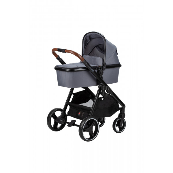 Коляска для дитини універсальна 4 в 1 FreeON BLOOM dark grey