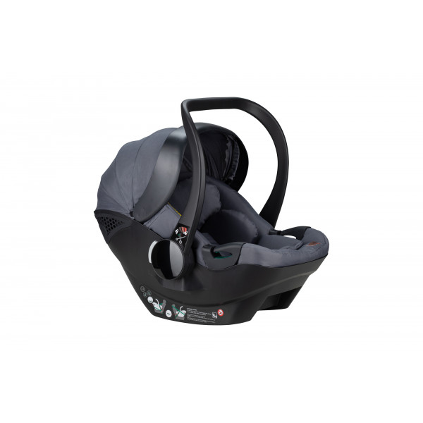 Коляска для дитини універсальна 4 в 1 FreeON BLOOM dark grey