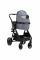 Коляска для дитини універсальна 4 в 1 FreeON BLOOM dark grey