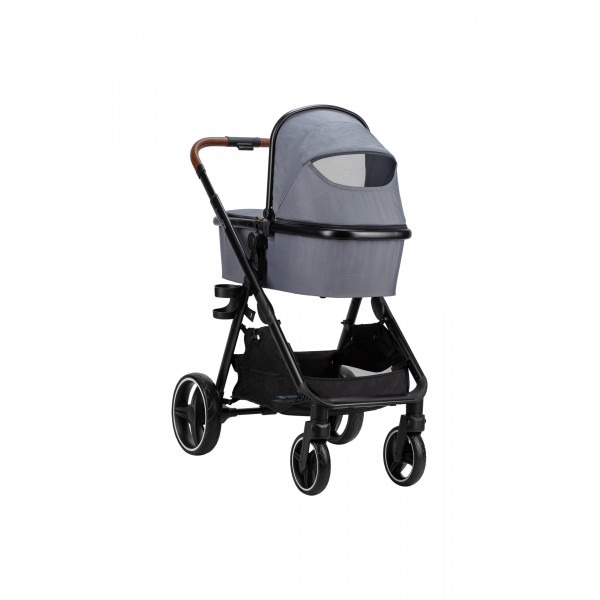 Коляска для дитини універсальна 4 в 1 FreeON BLOOM dark grey