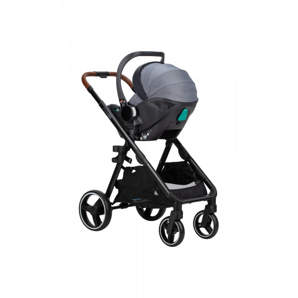 Коляска для дитини універсальна 4 в 1 FreeON BLOOM dark grey