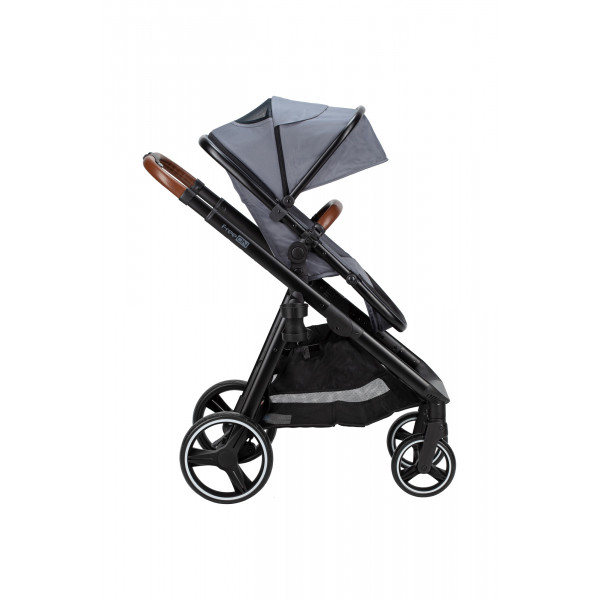 Коляска для дитини універсальна 4 в 1 FreeON BLOOM dark grey