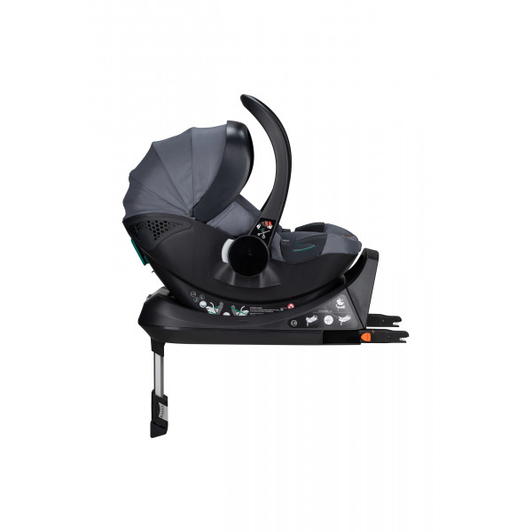 Коляска для дитини універсальна 4 в 1 FreeON BLOOM dark grey