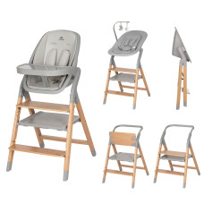 Стілець для годування CARRELLO Ergo CRL-16701 Nordic Grey /1/