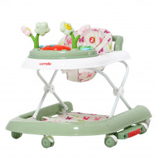 Ходунки CARRELLO Fiore CRL-9606 Green 3 в 1 (ходунки, гойдалка, каталка) /1/ MOQ