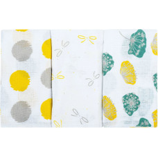 Рушники дитячі Bubaba by FreeON 3/1 YELLOW BOW 80х80 см
